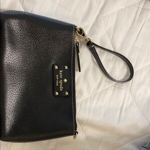 Kate Spade Black Wristlet